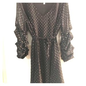 Black and Gold party/cocktail dress